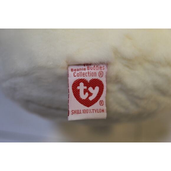 ty Beanie Buddy 12" Snowball the Snowman with Red Scarf Black Hat 2001 Vintage - Picture 5 of 6